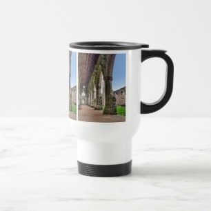 Ancient Tintern Abbey, Cistercian Monastery, Wales Travel Mug