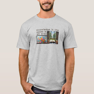 Ancient to Digital: Knowledge Powers Every Era T-Shirt
