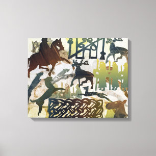 Ancient Travellers 1995 Canvas Print