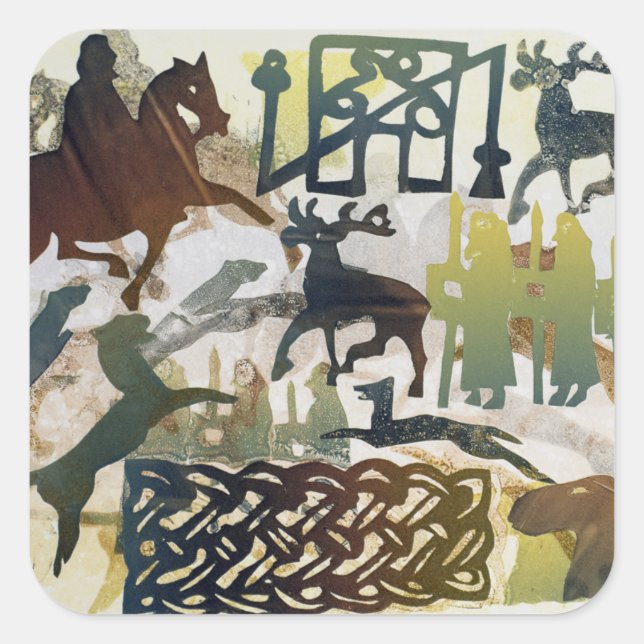 Ancient Travellers 1995 Square Sticker (Front)