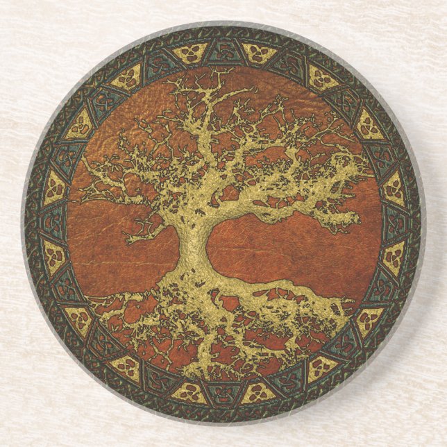 Ancient Tree of Life Coaster (Front)