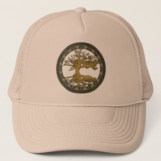 Ancient Tree of Life Trucker Hat (Front)