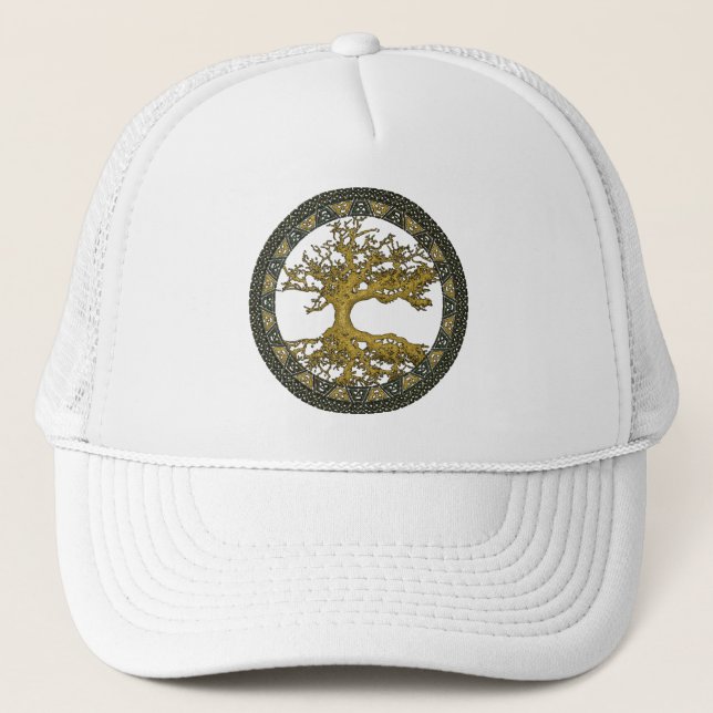 Ancient Tree of Life Trucker Hat (Front)
