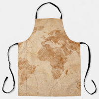 Ancient vintage world map illustrationmap, world,