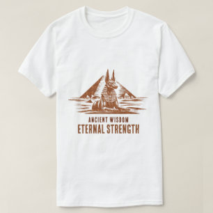 Ancient Wisdom, Eternal Strength - Glitter Gold T-Shirt