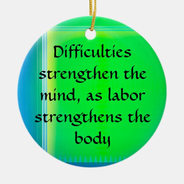 Ancient Wisdom Ornament (Front)