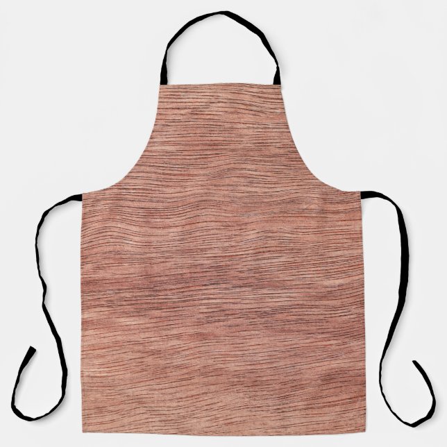 Ancient wood board graphic designabstract, graphic apron (Front)