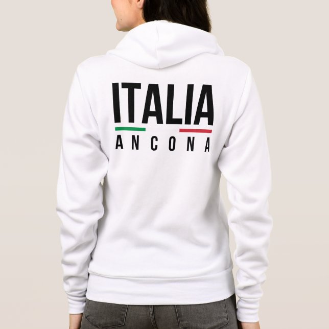 Ancona Italia Hoodie (Back)