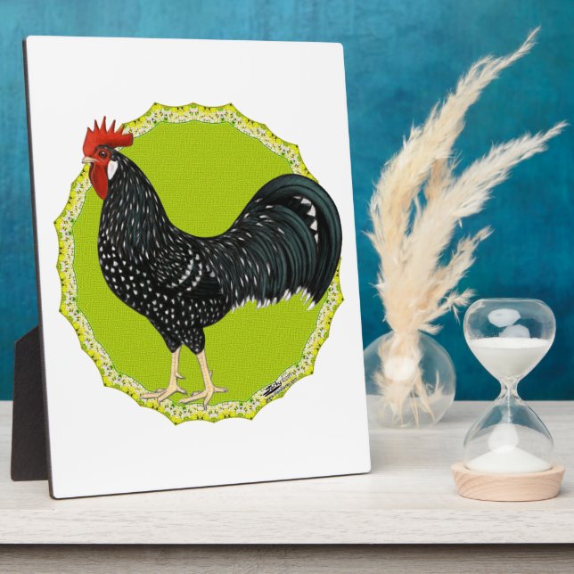 Ancona Rooster Plaque (Side)