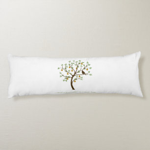 And a partridge in a pear tree body cushion