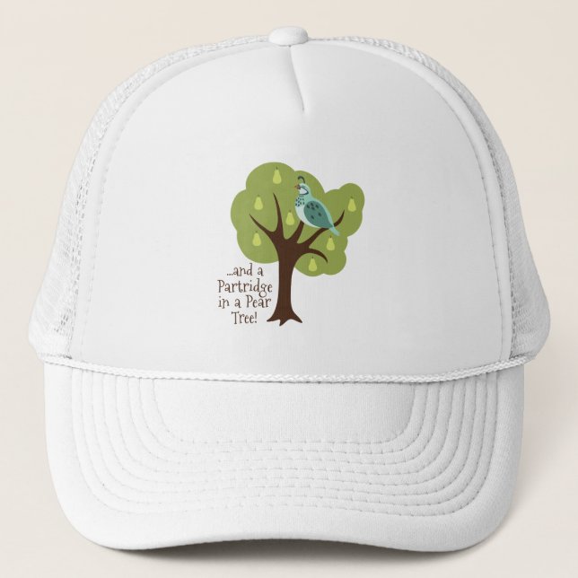 And A Partridge Trucker Hat (Front)
