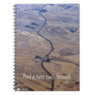 and a river runs through notebook