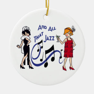 And All That Jazz Ceramic Tree Decoration
