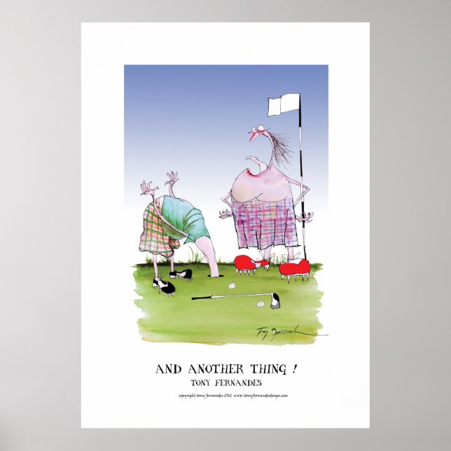 and another thing!, tony fernandes poster (Front)