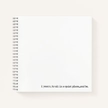 "...and be." Speciality Spiral Poetry Journal