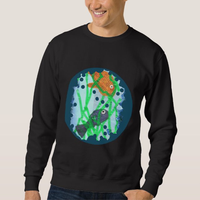 And Blue Fish Sweatshirt (Front)