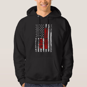 And Born In 1982 Patriotic 40th Birthday Hoodie