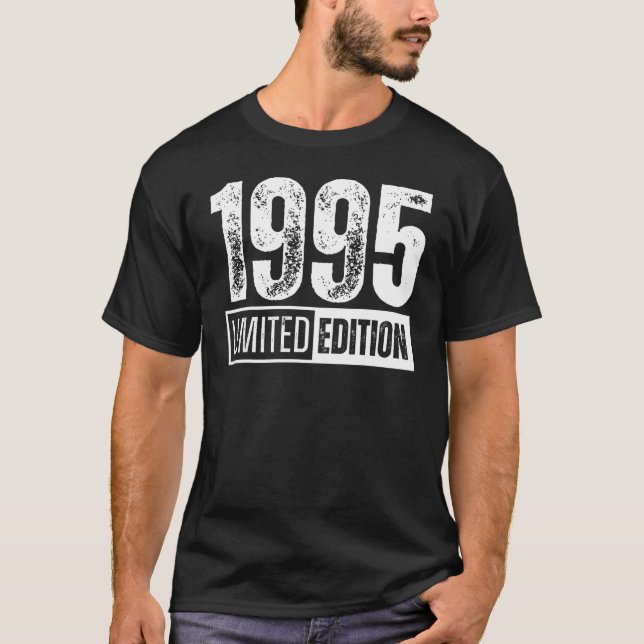 And Born In 1995 T-Shirt (Front)