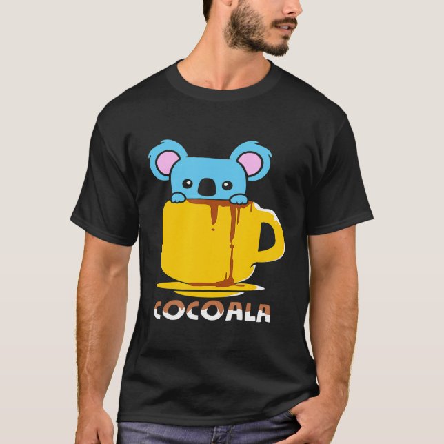 And Coffee Cocoala Koala T-Shirt (Front)