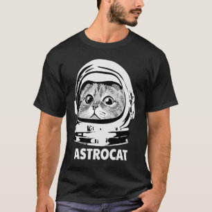 And Cute Astrocat Cat Astronaut Suit Outer Space C T-Shirt
