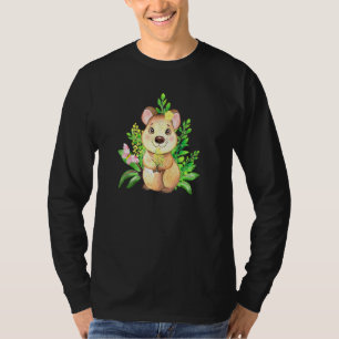 And Cute Australian Wombat Australia Animal Kangar T-Shirt