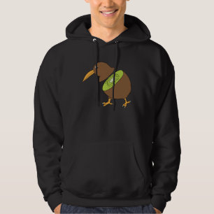 And Cute Kiwi For Halloween Kiwi Fruit Kiwi Bird Hoodie