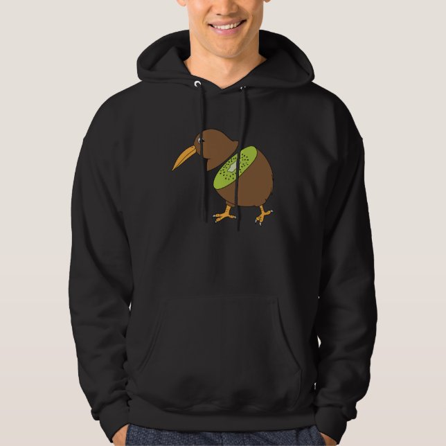 And Cute Kiwi For Halloween Kiwi Fruit Kiwi Bird Hoodie (Front)