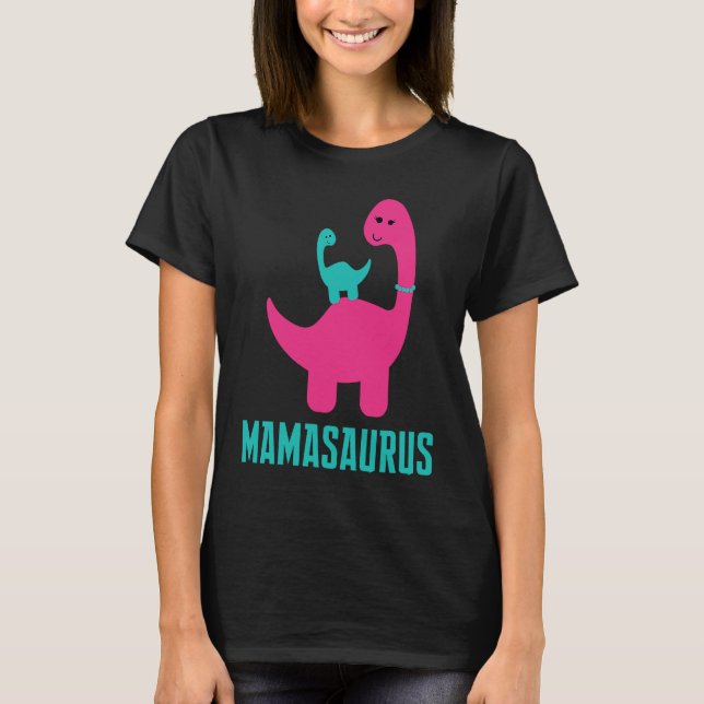 and Cute of  Grandmasaurus Dino Dinosaurs Themed T-Shirt (Front)