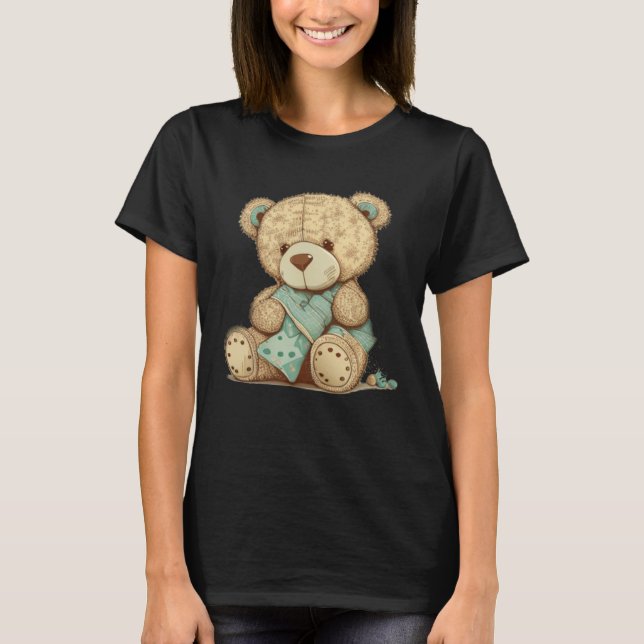and cute Teddy Bear T-Shirt (Front)