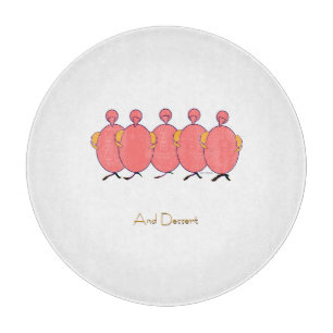 And Dessert Round Cutting Board