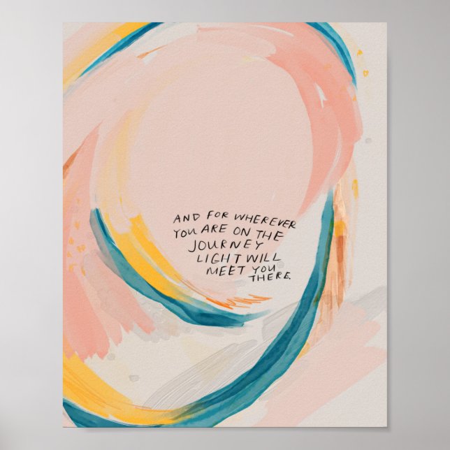 "And for wherever you are on the journey.." Poster (Front)