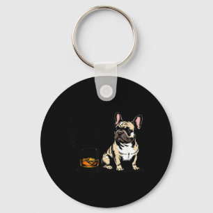 And Frenchies Funny French Bulldog Lover Key Ring