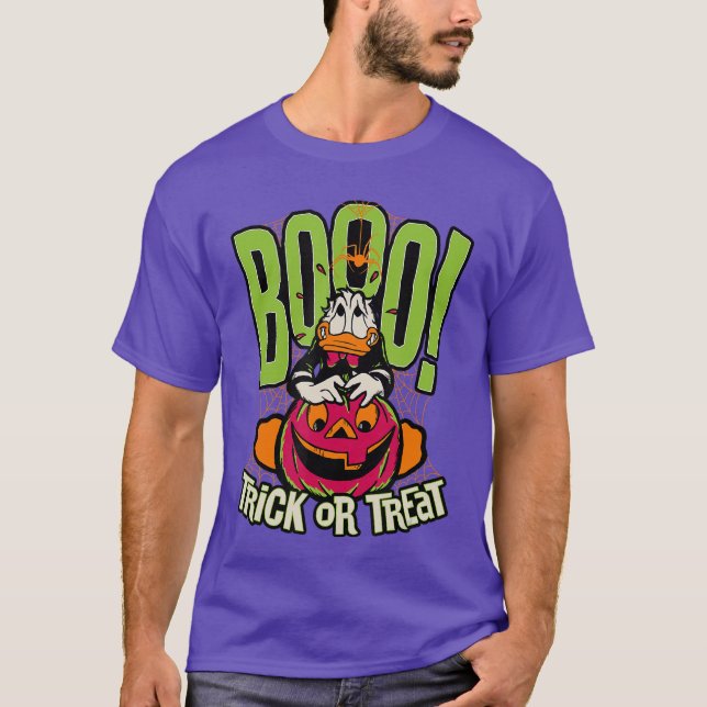 And Friends Halloween Donald Trick Or Treat T-Shirt (Front)