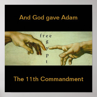 And God Gave Adam the 11th Commandment... Poster