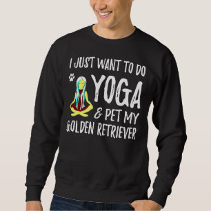 And Golden Retriever Dog Mom Idea Sweatshirt
