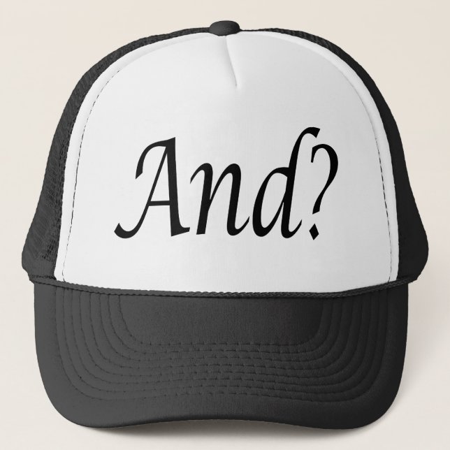 And Hat (Front)