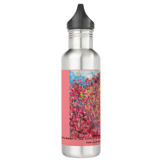 "And He Breathed On Them....Roses" greeting card  710 Ml Water Bottle