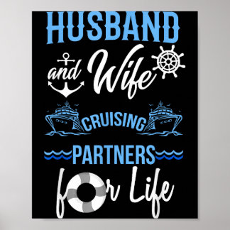 And Husband Wife Cruising Partners Life Poster