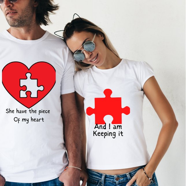 And I am keeping it ,couple valentine  T-Shirt (Creator Uploaded)