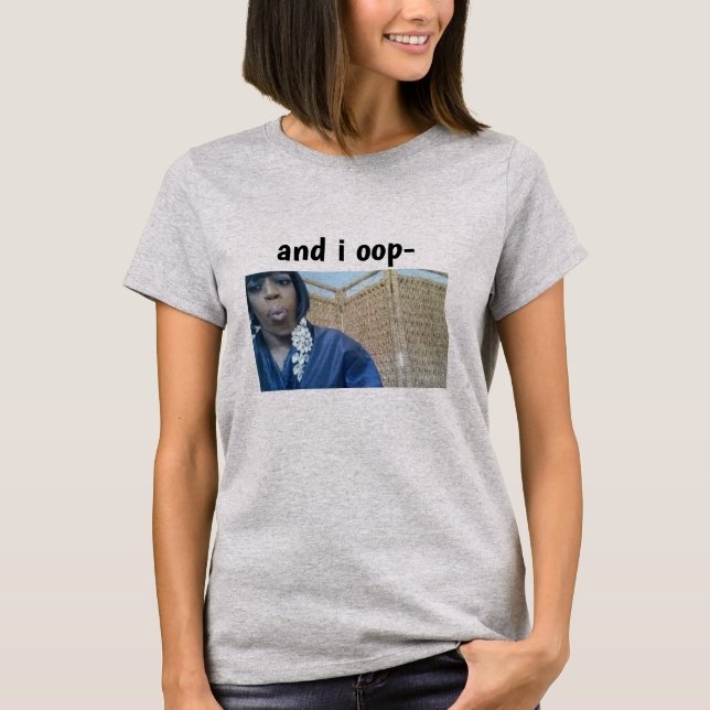 and i oop- t-shirt (Front)