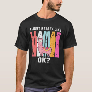 And Llama Lovers T-Shirt