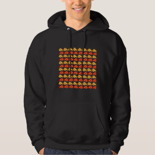 And Orange Fish Hoodie