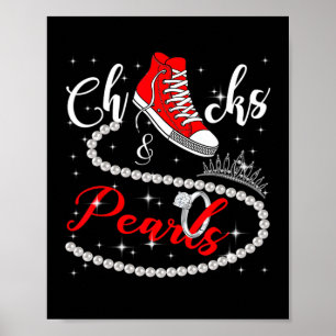 And Pearls 2024 Kamala Harris 2024 Vote President Poster