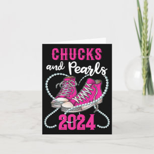 And Pearls I'm With Her Kamala 2024 President Card