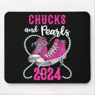 And Pearls I'm With Her Kamala 2024 President Mouse Mat