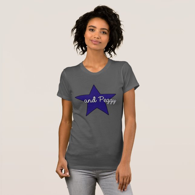 "And Peggy" Hamilton t-shirt (Front Full)
