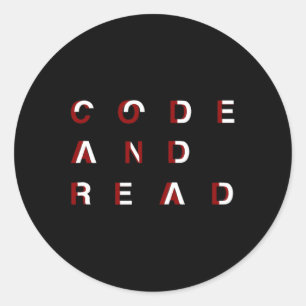 And Read Dyslexia Awareness Month Reading Disabili Classic Round Sticker