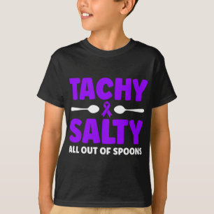 And Salty Fibromyalgia Warrior Fibromyalgia Awaren T-Shirt