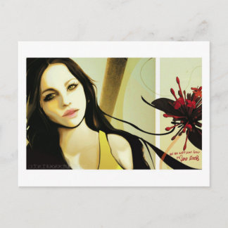 And She Didnt Even Know Postcard