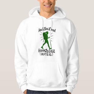 And She Lived Happily Ever After Hiking Hoodie